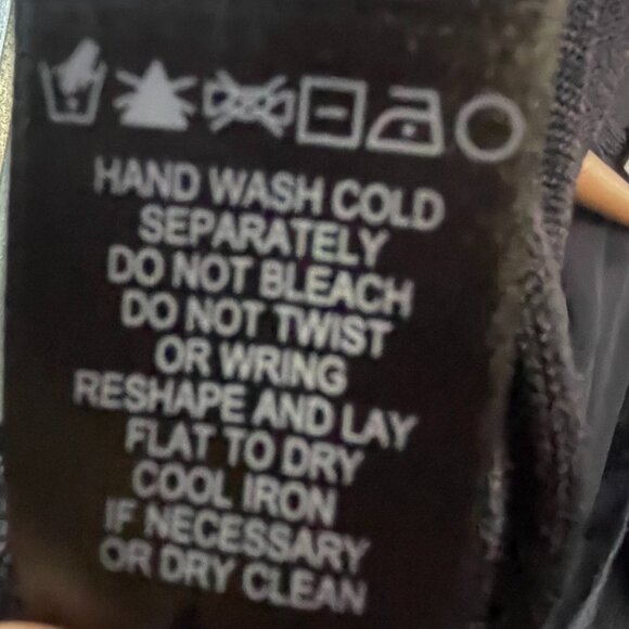 Women's Size Small NIC+ZOE Lightweight Black Flowy Cardigan with Sheer Back - Picture 16 of 16